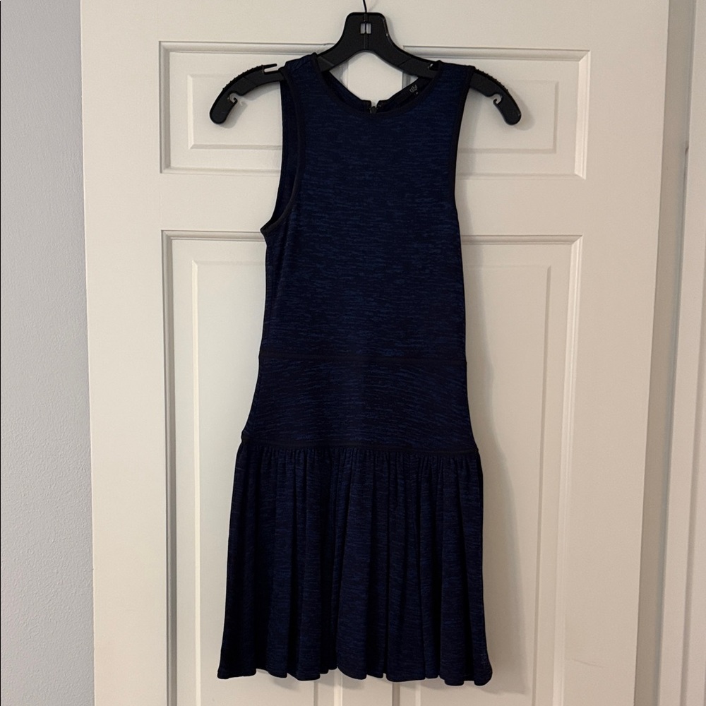 Tibi Midnight Blue Knit Top